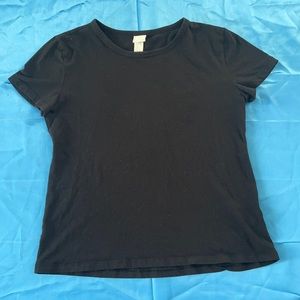 Plain H&M Black T-shirt